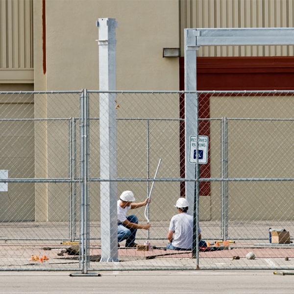 how much time can i lease the temporary fence for my building site or event in Beecher Falls